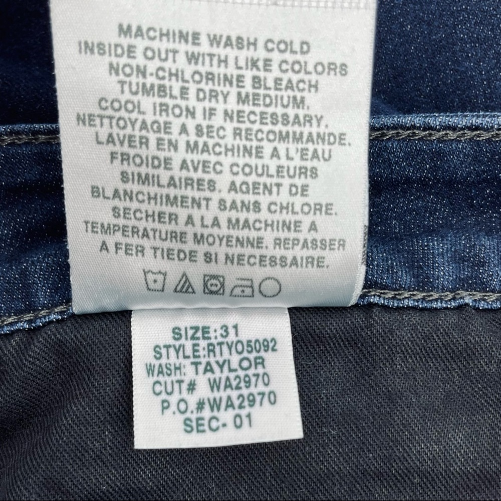 Joe's Jeans Dark Blue Flare & Wide Leg Jeans - Picture 11 of 11